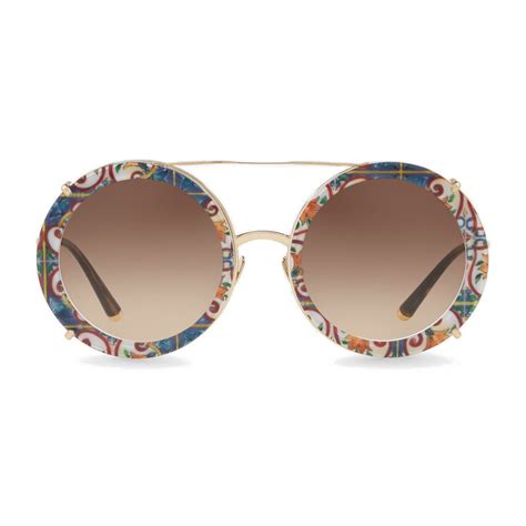 dolce gabbana majolica sunglasses|authentic dolce and gabbana sunglasses.